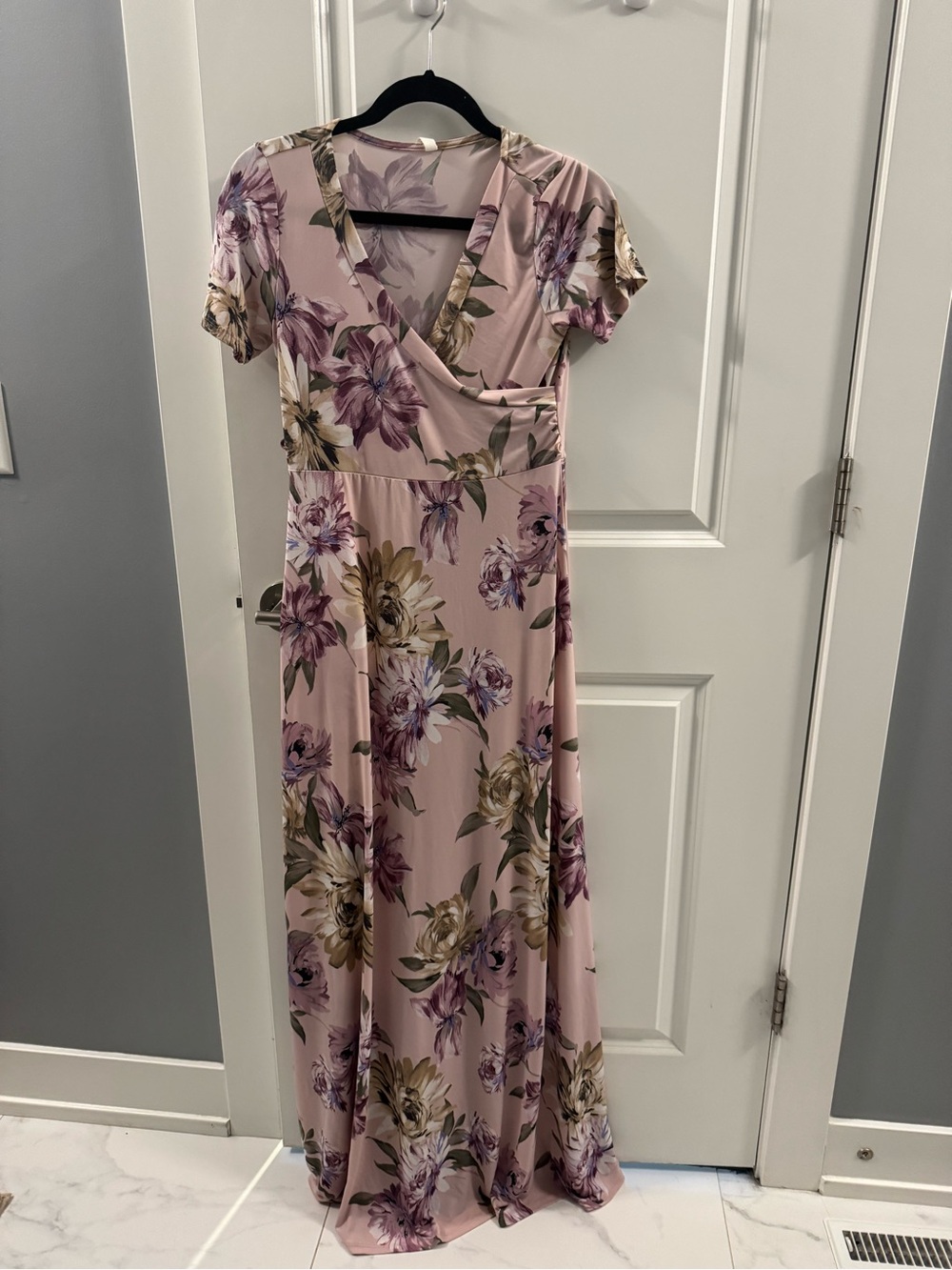 Pinkblush Floral Maxi Dress